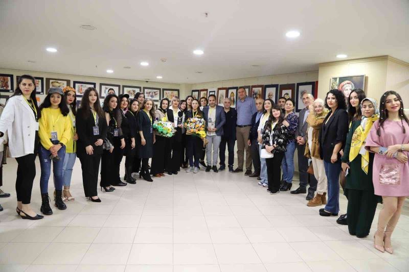 Kartal’da, İranlı kadın sanatçıların ’Mehregan’ sergisi kapılarını açtı
