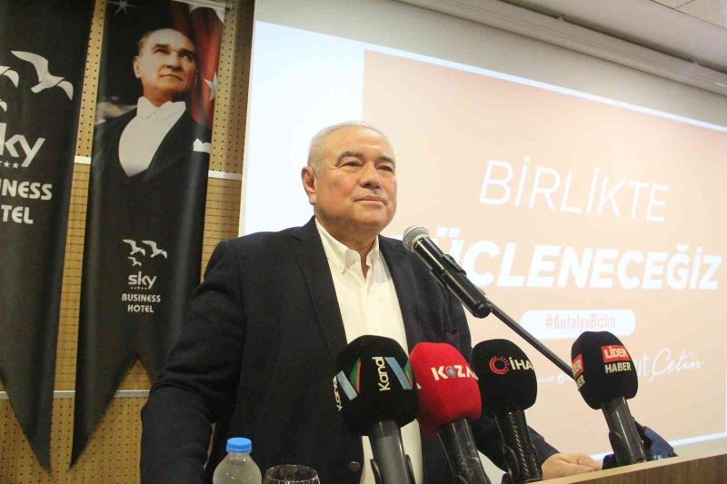 Eski ATSO Başkanı Çetin: 