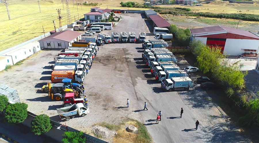 Tuşba belediyesi’nden sonbahar temizliği