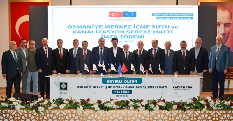 Osmaniye’ye içme suyu ve kanalizasyon hattı döşenecek
