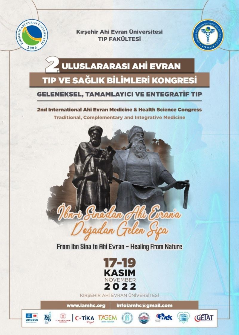 Kırşehir AEÜ, Sağlık Bilimleri Kongresine ev sahipliği yapacak
