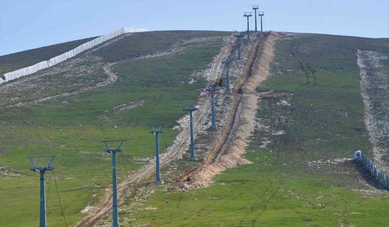 Ladik Akdağ Kayak Merkezi kış sezonuna hazırlanıyor
