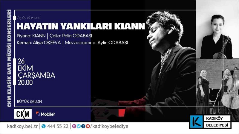 CKM yeni sezonu, Klasik Batı Müziği Serisi’nin ilk konseriyle açılışını yapıyor
