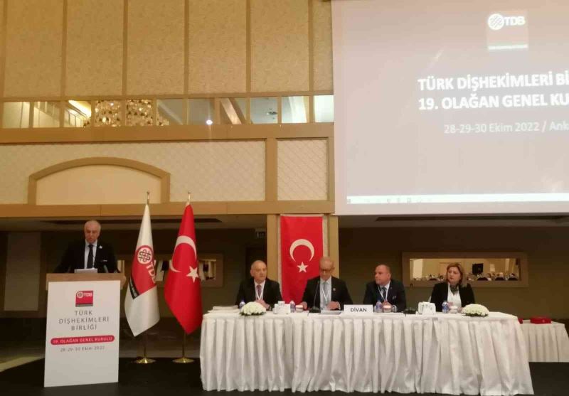 Türk Diş Hekimleri Birliği Genel Başkanı İşmen: 