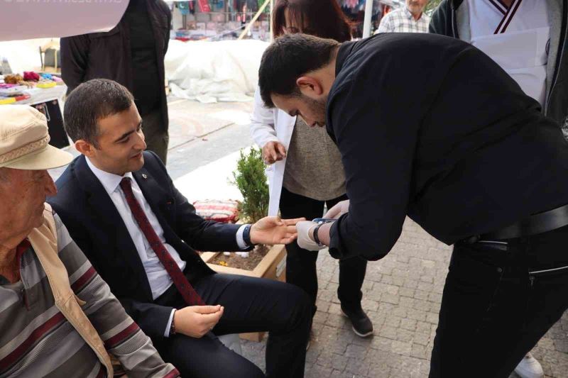 Emirdağ’da sağlık taraması devam ediyor
