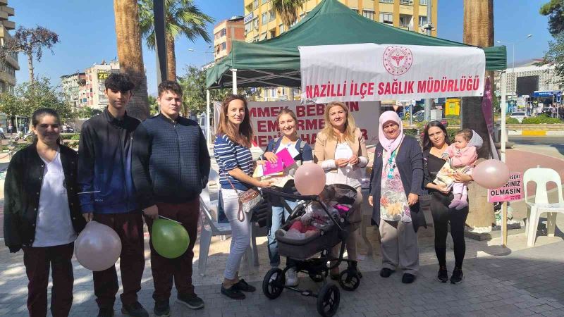 Nazilli’de kadınlar anne sütünün önemi hakkında bilgilendirildi
