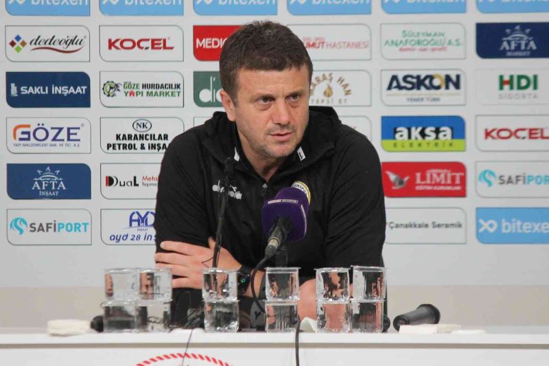 Hakan Keleş: “Berabere bitirebileceğimiz bir maçtı”
