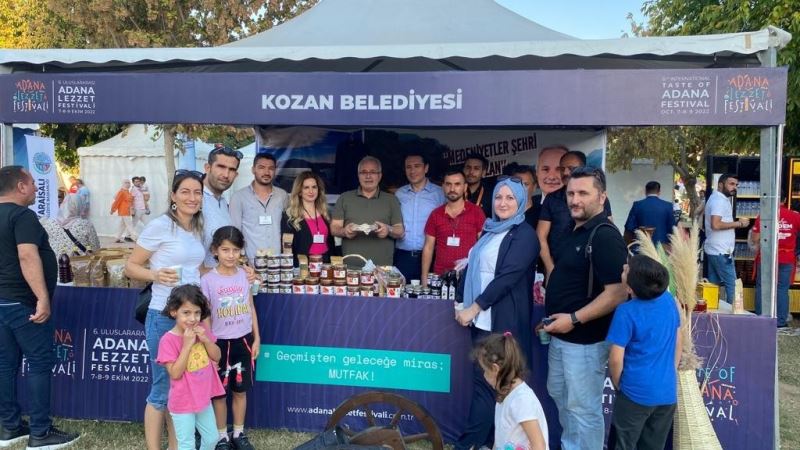 Kozan’ın tescilli yöresel lezzetleri yoğun ilgi gördü
