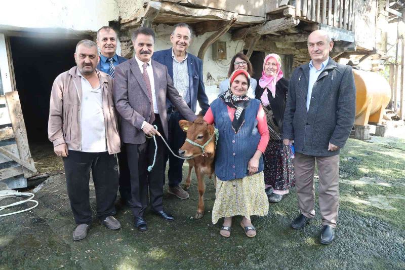 Atakum’da çiftçinin yüzü gülüyor
