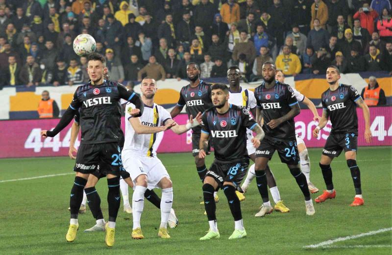 Spor Toto Süper Lig: MKE Ankaragücü: 1 - Trabzonspor: 1 (Maç sonucu)
