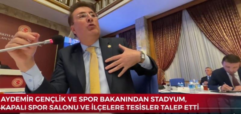 Milletvekili Aydemir Gençlik ve Spor yatırımlarını değerlendirdi
