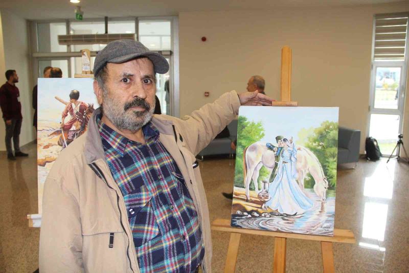 Psikiyatri hastaları yaptıklarıyla mest etti
