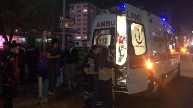 Virajı alamayan motosiklet devrildi: 1 yaralı

