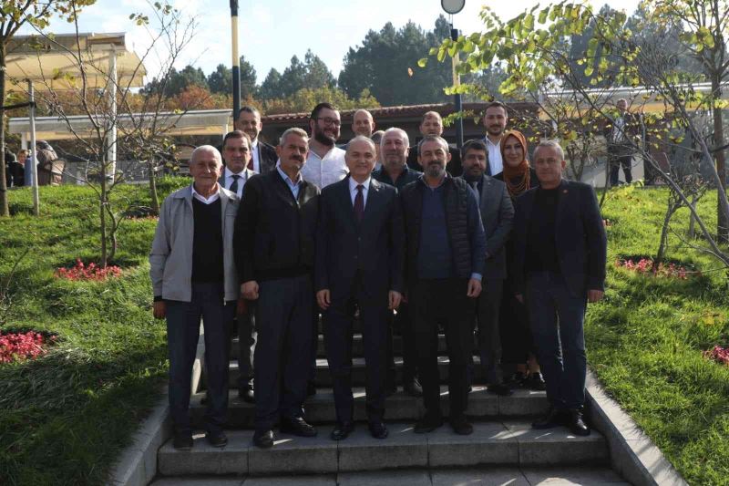 Sorunları muhtarlardan dinledi
