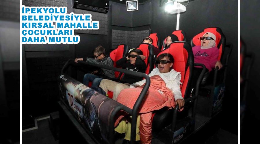 İpekyolu Belediyesiyle kırsal mahalle çocukları daha mutlu