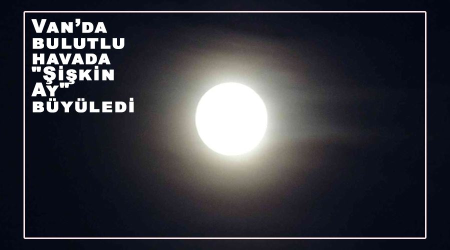 Van’da bulutlu havada 