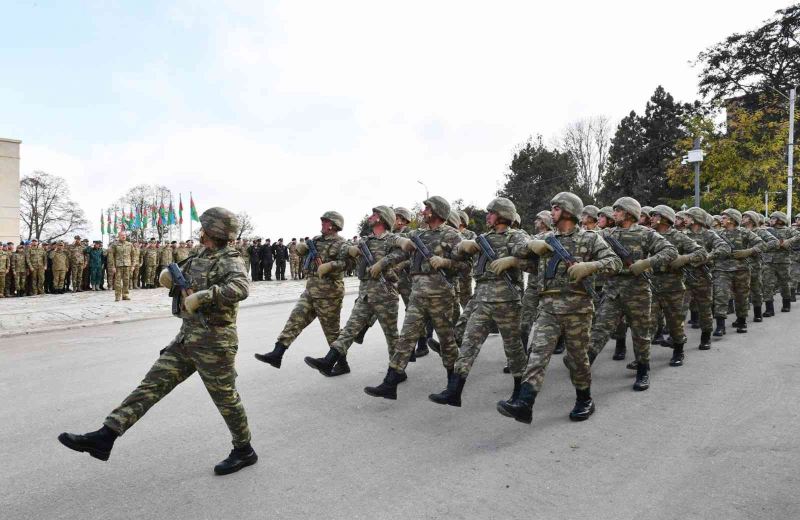 Azerbaycan Cumhurbaşkanı Aliyev: “Bizi zafere götüren güçlü iradeydi, vatan sevgisiydi, askerlerimizin profesyonelliğiydi