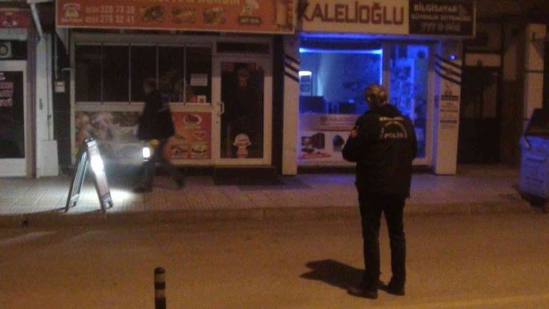 Çorum’da iş yeri kurşunlandı

