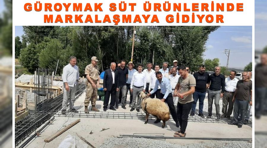 Güroymak süt ürünlerinde markalaşmaya gidiyor