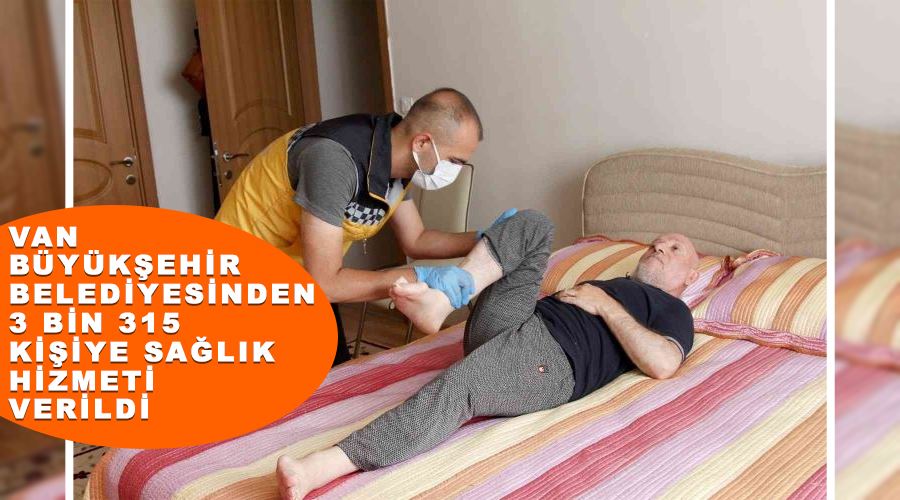 Van Büyükşehir Belediyesinden 3 bin 315 kişiye sağlık hizmeti verildi