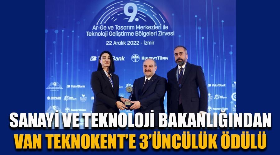 Bakanlıktan Van Teknokent’e 3