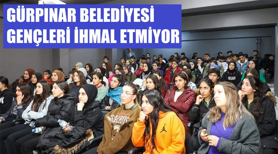 Gürpınar Belediyesi gençleri ihmal etmiyor