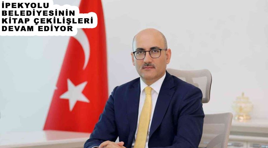 İpekyolu Belediyesinin kitap çekilişleri devam ediyor