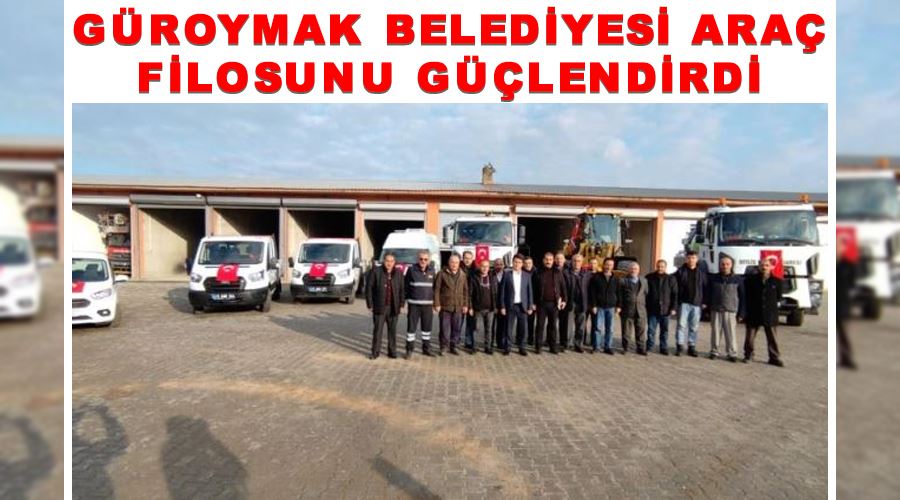 Güroymak Belediyesi araç filosunu güçlendirdi