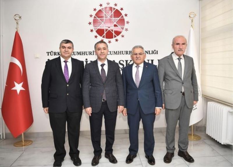 Büyükkılıç’tan Cumhurbaşkanlığı İletişim Başkanlığı Kayseri Bölge Müdürlüğü’ne ziyaret
