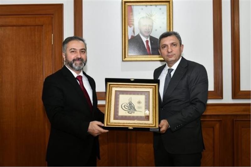 Malatya müftülüğüne atanan Şahin Yıldırım göreve başladı
