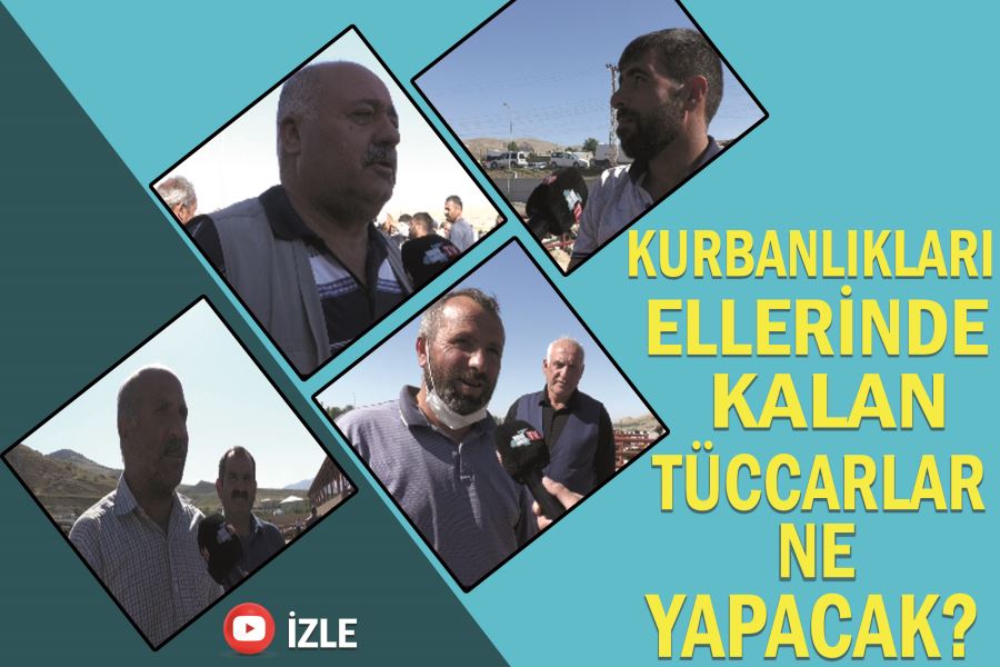 Kurbanlıkları ellerinde kalan tüccarlar ne yapacak?