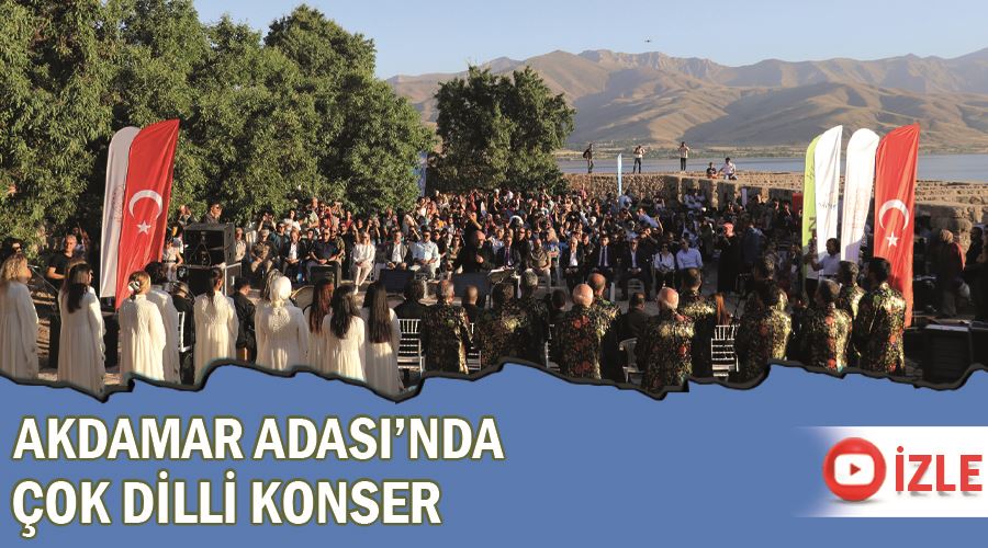 Akdamar Adası’nda çok dilli konser