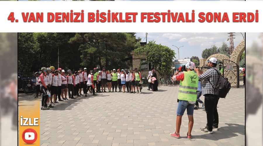 4. Van Denizi Bisiklet Festivali sona erdi