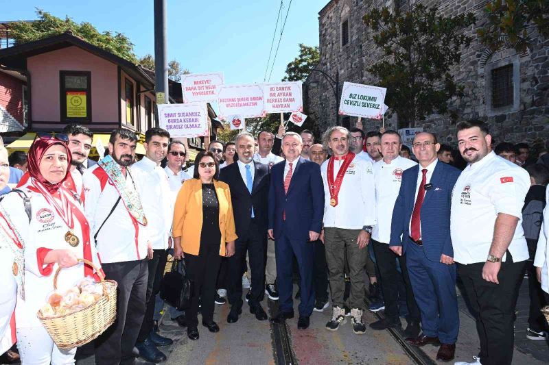 Bursa Gastronomi Festivali’ne renkli açılış
