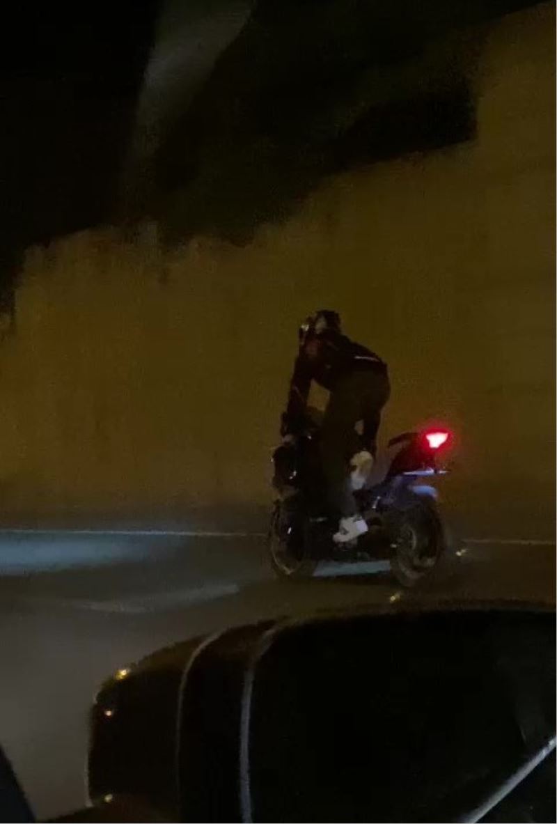 Kendi ve diğer sürücülerin canını hiçe saydı
