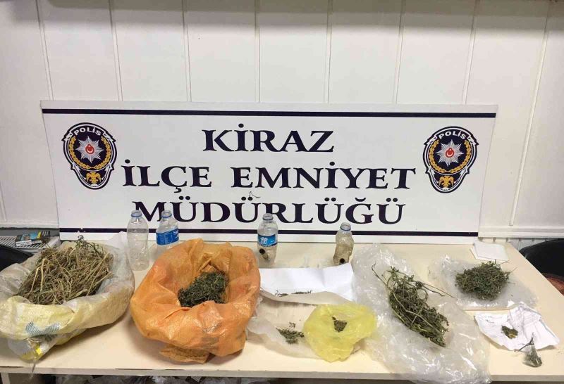 Kiraz polisi uyuşturucuya geçit vermiyor

