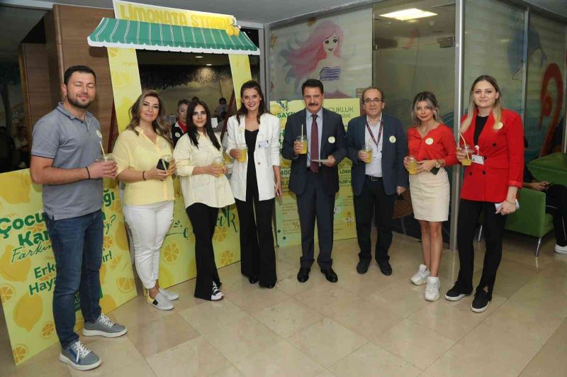 Limonla çocukluk çağı kanserlerine dikkat çektiler

