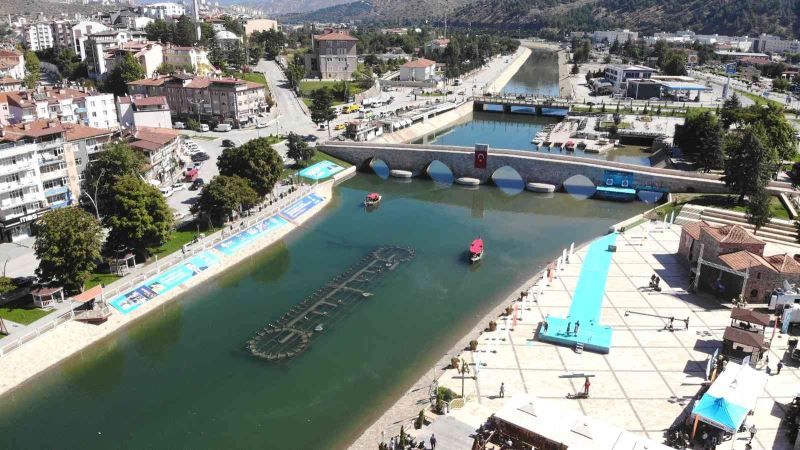 Okçuluk Türkiye Şampiyonası, ilk defa sıra dışı mekanda yapıldı
