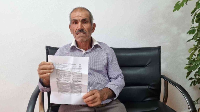 Köyden çıkmayan traktöre trafik cezası geldi
