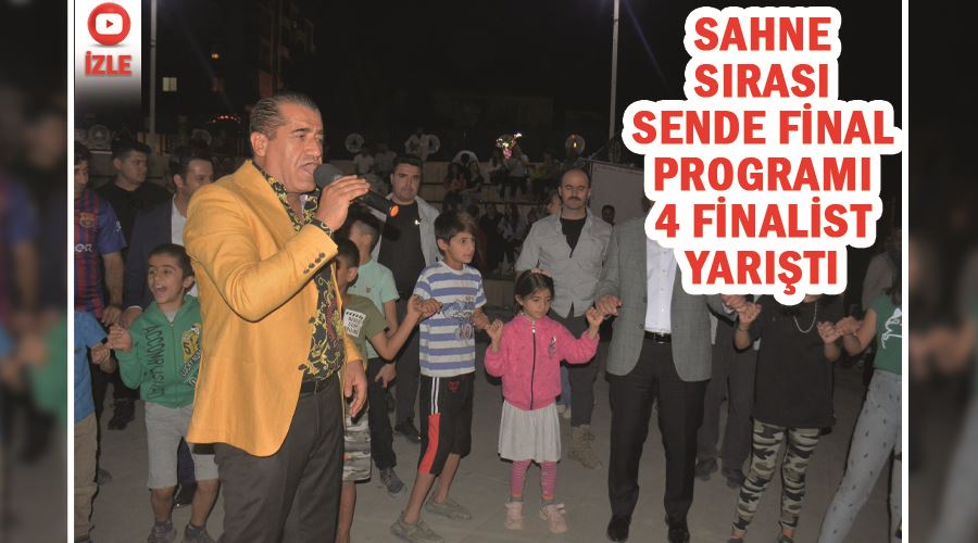 Sahne sırası sende final programı 4 finalist yarıştı