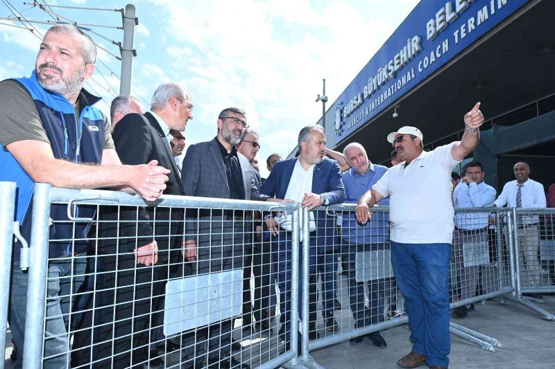 Terminal çatısında sona doğru
