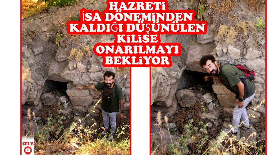 Hazreti İsa döneminden kaldığı düşünülen kilise onarılmayı bekliyor