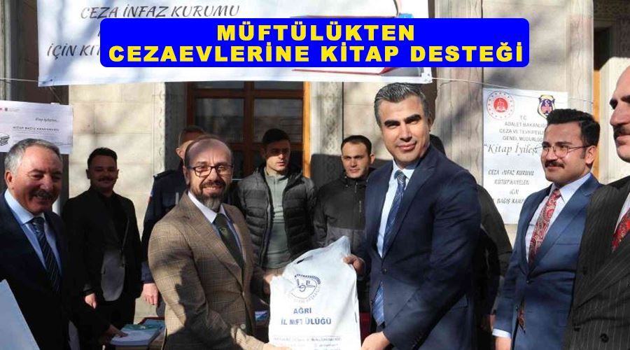 Müftülükten cezaevlerine kitap desteği