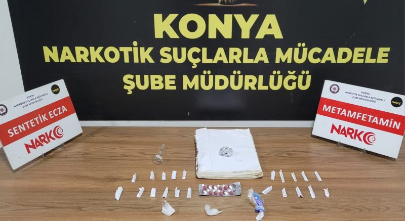 Konya’da petshopa uyuşturucu baskını: 3 tutuklama
