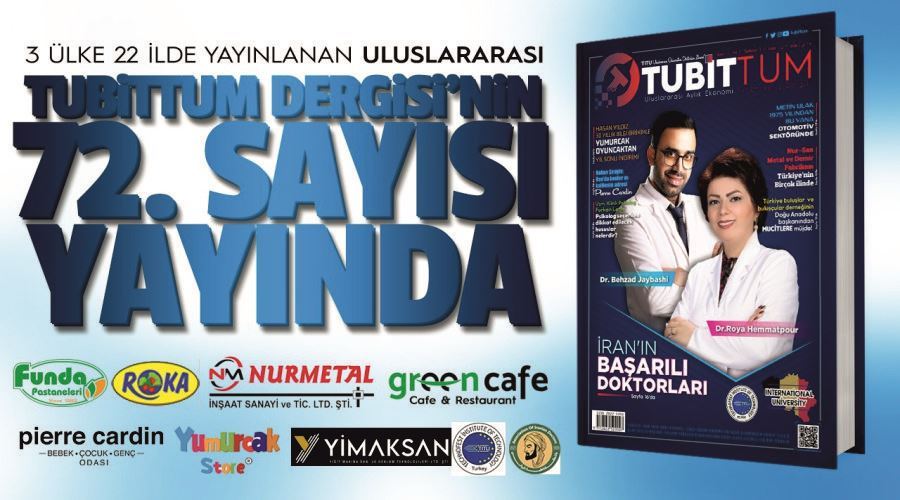  Tubittum dergisinin 72. Sayısında İranlı doktorlar yeraldı