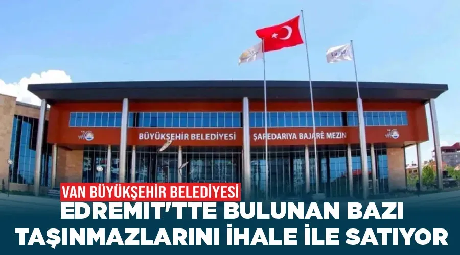 Van Büyükşehir Belediyesi Edremit