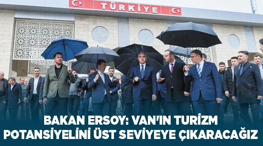 Bakan Ersoy: Van