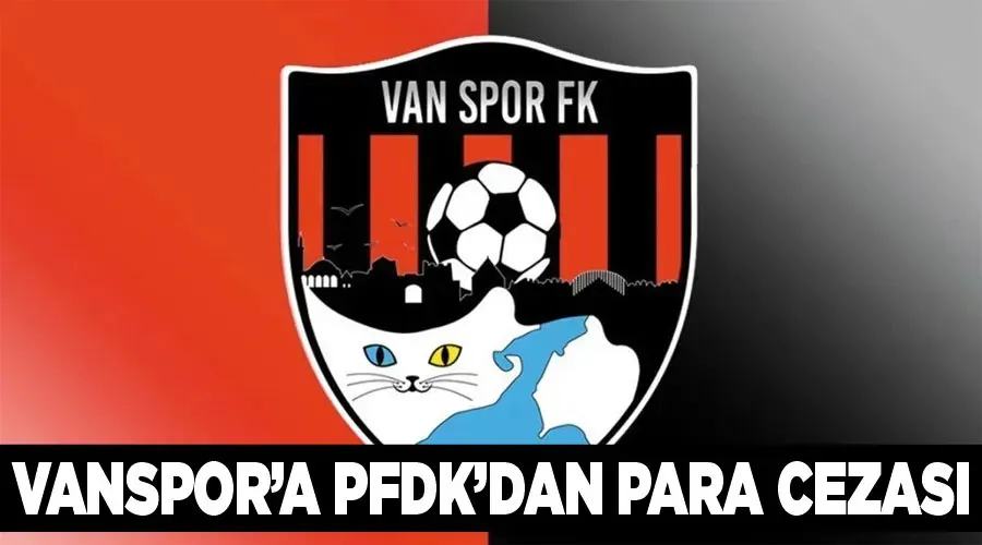 Vanspor’a PFDK’dan para cezası