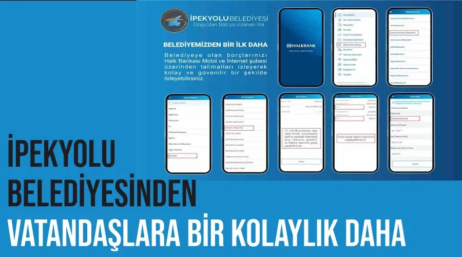 İpekyolu Belediyesinden vatandaşlara bir kolaylık daha