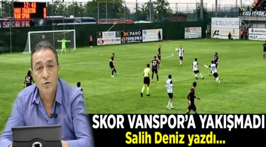 Skor Vanspor’a yakışmadı